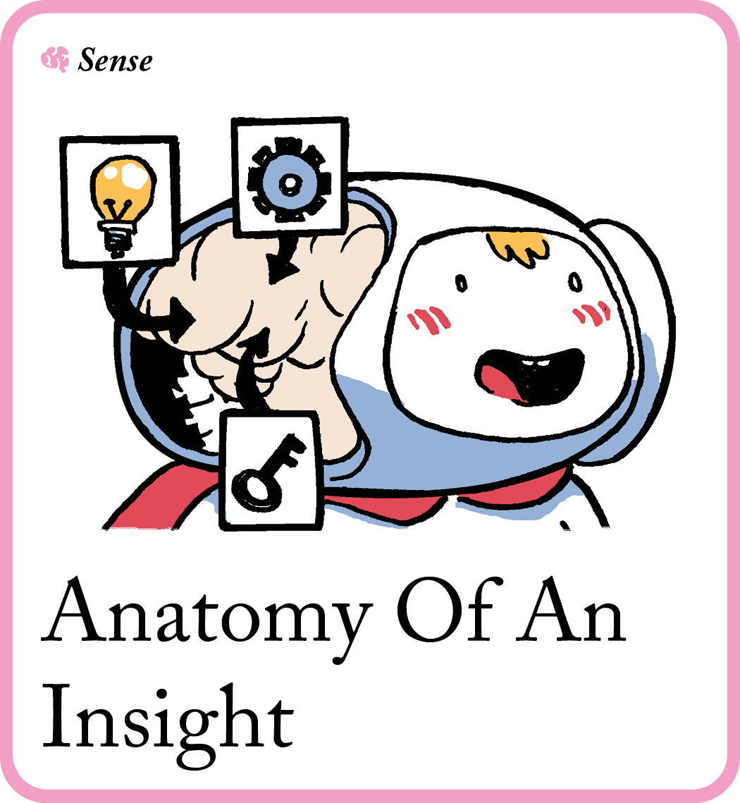 Anatomy of an insight.